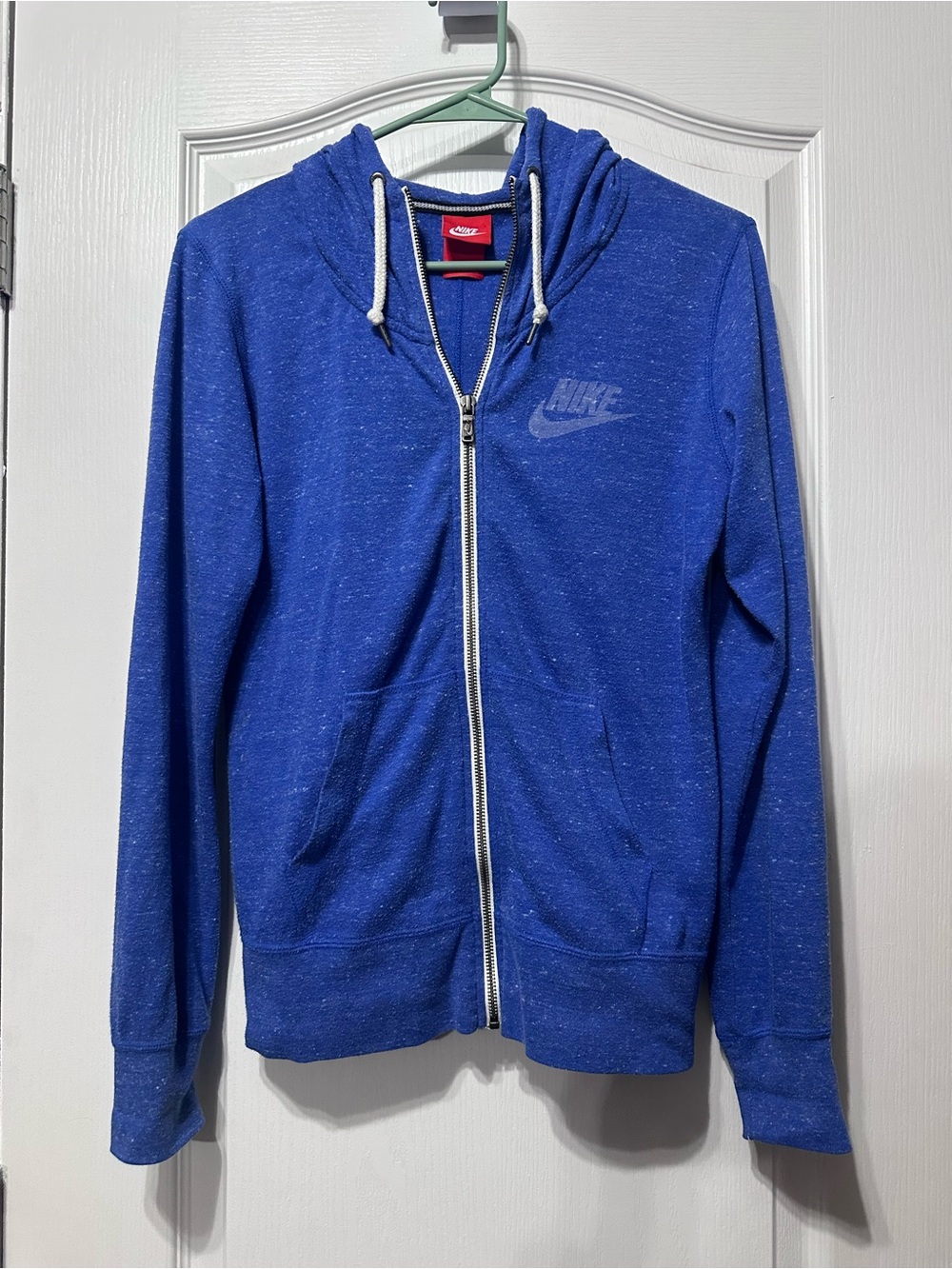 Nike Blue Heather Full-Zip Women’s Hoodie